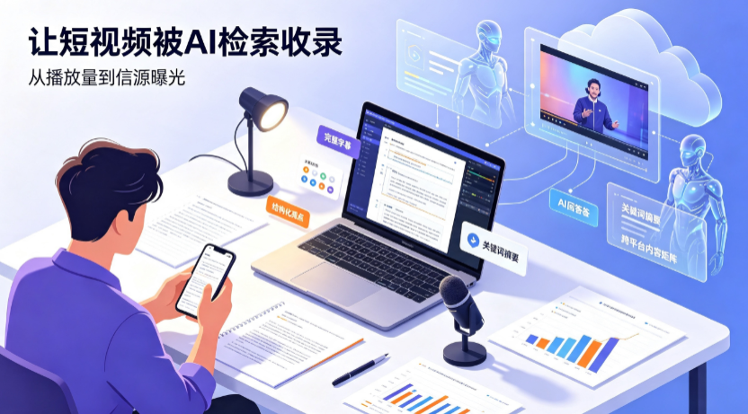 西青区短视频创作者新必修课：吃透 GEO 优化，让抖音内容被豆包、DeepSeek、元宝智能体收录